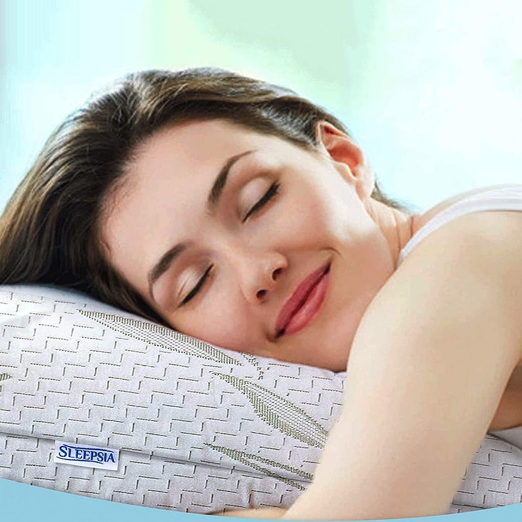 Bamboo Pillow, Foam Pillow by Sleepsia-76f5a2d1