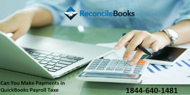 QuickBooks Payroll Tax Payments